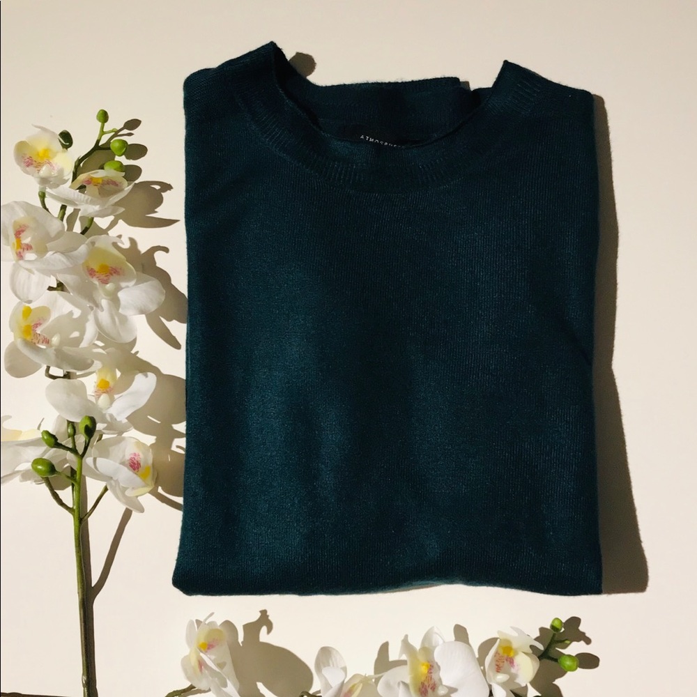 Green sweater